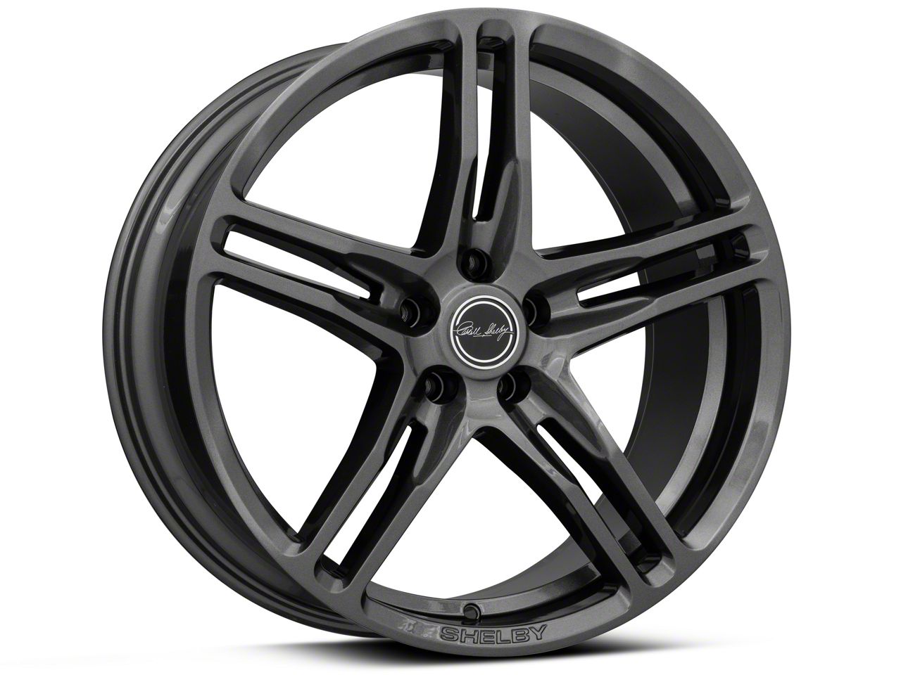 Carroll Shelby Wheels Mustang CS14 Gunmetal Wheel; 20x9.5; 40mm Offset ...