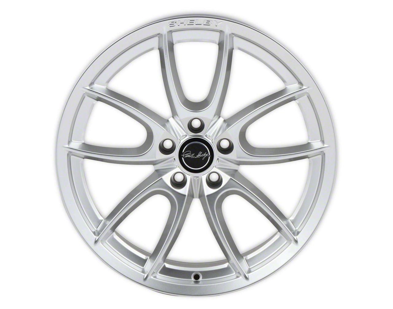 Carroll Shelby Wheels Mustang Cs5 Chrome Powder Wheel 19x95 34mm