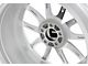 Carroll Shelby Wheels CS5 Chrome Powder Wheel; Rear Only; 19x11 (15-23 Mustang GT, EcoBoost, V6)