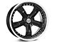 20x9 Shelby Razor Wheel & Lionhart All-Season LH-Five Tire Package (15-23 Mustang GT, EcoBoost, V6)