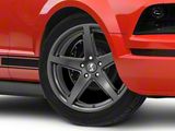 Shelby Style SB201 Satin Black Wheel; 19x9.5; 33mm Offset (05-09 Mustang)