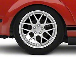 AMR Silver Wheel; Rear Only; 19x10; 48mm Offset (05-09 Mustang)