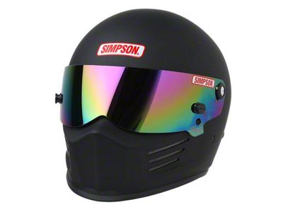 Simpson SA2020 Bandit Racing Helmet; Matte Black; Large