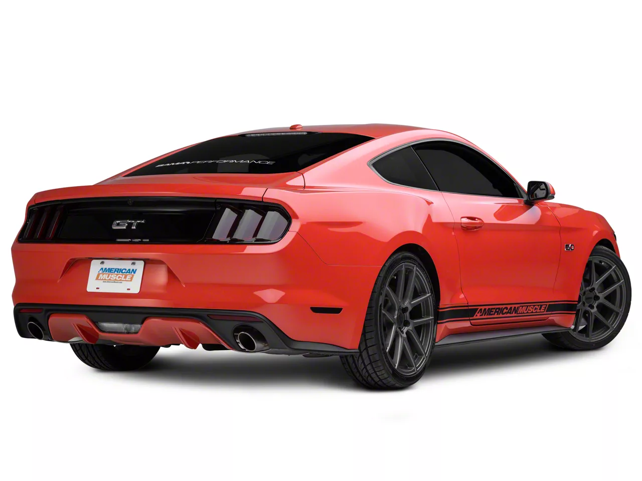 SEC10 Mustang Tail Light Tint; Smoked 386315 (15-17 Mustang; 18-20 ...