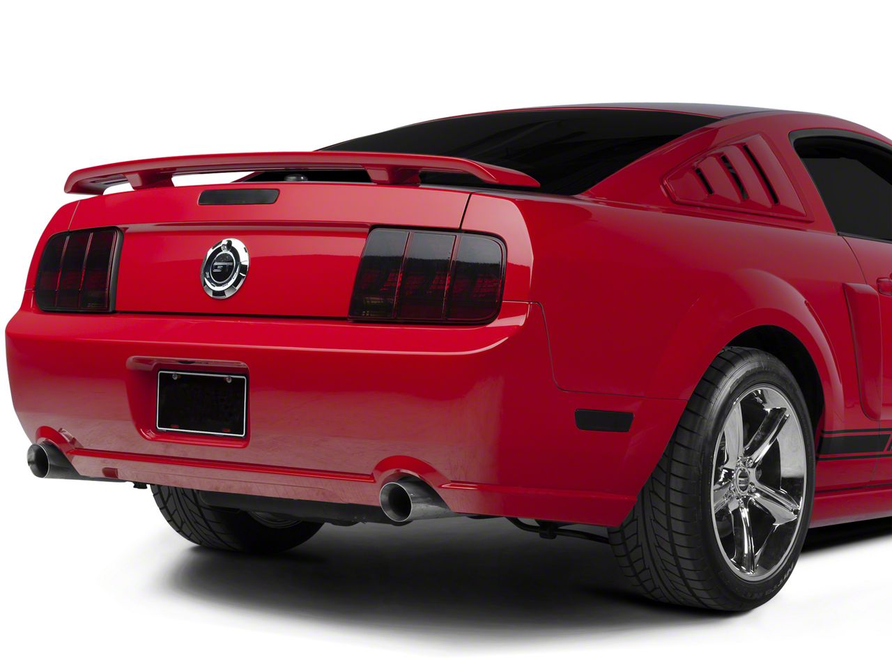 SEC10 Mustang Tail Light Tint; Smoked 26061 (05-09 Mustang) - Free Shipping