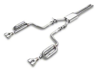 Solo Performance Cyclone Cat-Back Exhaust with Round Polished Tips (15-23 3.6L Challenger)