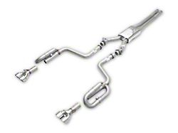 Solo Performance Cyclone Cat-Back Exhaust with Round Polished Tips (09-14 5.7L HEMI Challenger w/ Automatic Transmission)