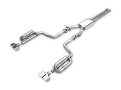 Solo Performance Cyclone Cat-Back Exhaust with Sqaure Polished Tips (15-23 3.6L Challenger)