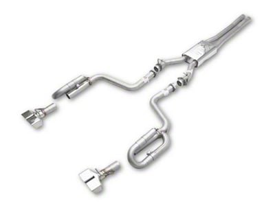 Solo Performance Cyclone Cat-Back Exhaust with Square Polished Tips (09-14 5.7L HEMI Challenger w/ Automatic Transmission)