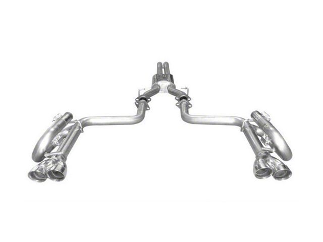 Solo Performance Mach X-RT Cat-Back Exhaust with Round Polished Tips (09-14 5.7L HEMI Challenger w/ Automatic Transmission)