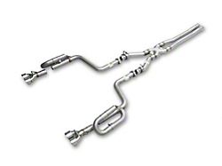 Solo Performance Street Race-RT Cat-Back Exhaust with Round Polished Tips (09-14 5.7L HEMI Challenger w/ Automatic Transmission)