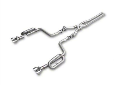 Solo Performance Street Race-RT Cat-Back Exhaust with Round Polished Tips (09-14 5.7L HEMI Challenger w/ Automatic Transmission)