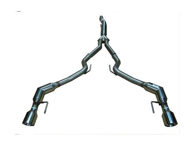 Solo Performance Cat-Back Exhaust with Polished Tips (15-23 Mustang EcoBoost Fastback w/o Active Exhaust)