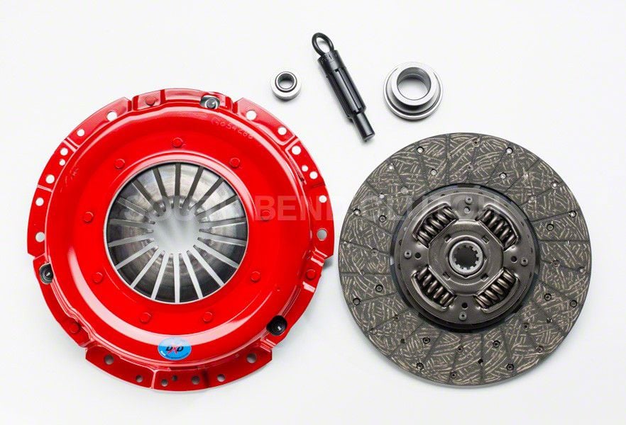 South Bend Clutch Mustang Stage 1 Heavy Duty Organic Clutch Kit; 10 ...