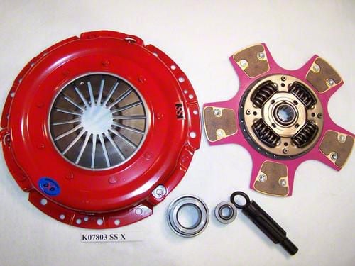 South Bend Clutch Mustang Stage 4 Extreme Ceramic Clutch Kit; 10 Spline ...