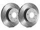 SP Performance Diamond Slot Rotors with Gray ZRC Coating; Front Pair (08-14 Challenger SRT8; 15-16 Challenger Scat Pack; 2017 Challenger R/T 392; 18-23 Challenger w/ 4-Piston Front Calipers)