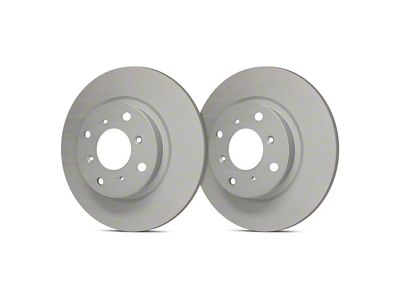 SP Performance Premium Rotors with Silver Zinc Plating; Rear Pair (06-14 Charger w/ Dual Piston Front Calipers; 15-17 Charger Daytona, R/T, AWD SE, AWD SXT; 18-23 Charger w/ Dual Piston Front Calipers)