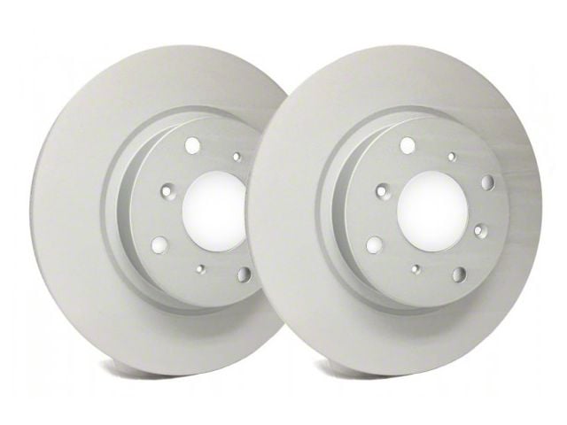 SP Performance Premium Rotors with Silver ZRC Coated; Rear Pair (15-23 Mustang EcoBoost w/o Performance Pack, V6)