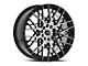 Spec-1 SP-53 Gloss Black and Machined Wheel; 20x8.5; 38mm Offset (10-15 Camaro, Excluding ZL1)