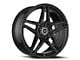 Spec-1 SP-54 Gloss Black Wheel; 20x8.5; 38mm Offset (16-24 Camaro, Excluding SS w/ 6-Piston Front Calipers & ZL1)