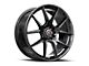 Spec-1 SP-71 Gloss Black Wheel; 18x8; 38mm Offset (16-24 Camaro, Excluding SS w/ 6-Piston Front Calipers & ZL1)