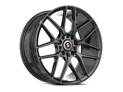 Spec-1 SP-78 Gloss Black Wheel; 18x8; 35mm Offset (10-15 Camaro, Excluding ZL1)