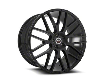 Spec-1 SPL-001 Gloss Black Wheel; 22x9; 15mm Offset (08-23 RWD Challenger, Excluding SRT Hellcat & Widebody)