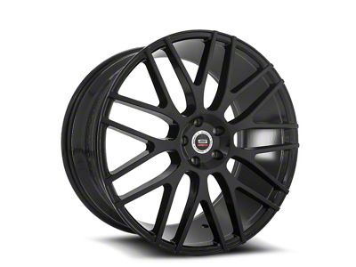 Spec-1 SPL-001 Gloss Black Wheel; Rear Only; 24x9; 15mm Offset (11-23 RWD Charger, Excluding Widebody)