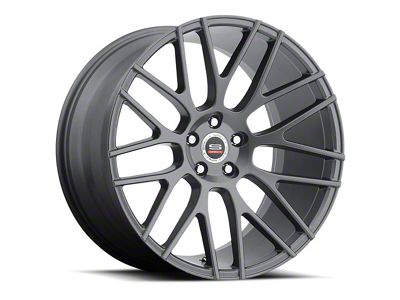 Spec-1 SPL-001 Titanium Wheel; Rear Only; 24x9; 15mm Offset (11-23 RWD Charger, Excluding Widebody)