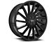 Spec-1 SPL-004 Gloss Black Wheel; Rear Only; 24x9; 15mm Offset (11-23 RWD Charger, Excluding Widebody)