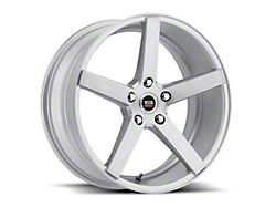 Spec-1 SP-36 Silver and Brushed Wheel; 20x8.5; 38mm Offset (94-98 Mustang)