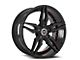 Spec-1 SP-46 Gloss Black Wheel; 17x7.5; 38mm Offset (99-04 Mustang GT, V6)