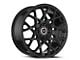 Spec-1 SP-52 Gloss Black Wheel; 17x7.5; 42mm Offset (99-04 Mustang GT, V6)