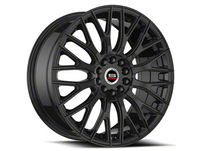 Spec-1 SP-55 Gloss Black Wheel; 17x7.5; 42mm Offset (15-23 Mustang GT w/o Performance Pack, EcoBoost, V6)