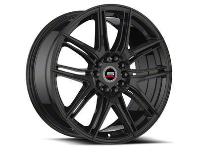 Spec-1 SP-56 Gloss Black Wheel; 17x7.5; 42mm Offset (15-23 Mustang GT w/o Performance Pack, EcoBoost, V6)