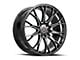 Spec-1 SP-59 Gloss Black Machined and Undercut Wheel; 17x7.5; 42mm Offset (24-25 Mustang)