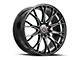 Spec-1 SP-59 Gloss Black Machined and Undercut Wheel; 17x7.5; 42mm Offset (05-09 Mustang GT, V6)