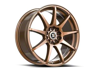 Spec-1 SP-67 Gloss Bronze Wheel; Rear Only; 17x7; 42mm Offset (15-23 Mustang GT w/o Performance Pack, EcoBoost, V6)