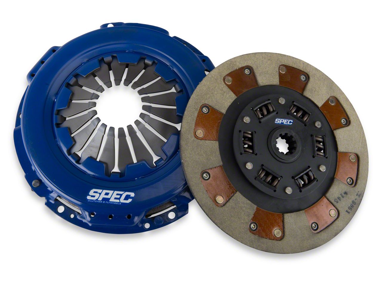 Spec Mustang Stage 2 Kevlar Clutch Kit; 10 Spline SF662 (05-June 07 ...