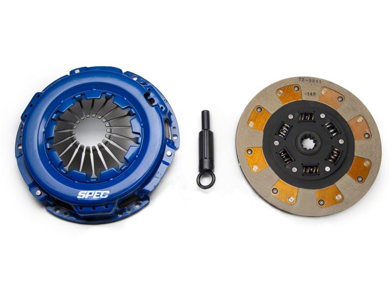 Spec Mustang Stage 2 Kevlar Clutch Kit; 10 Spline SF662-2 (June 07-10 ...