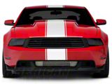 SpeedForm Super Snake Style Stripes; White (10-14 Mustang)