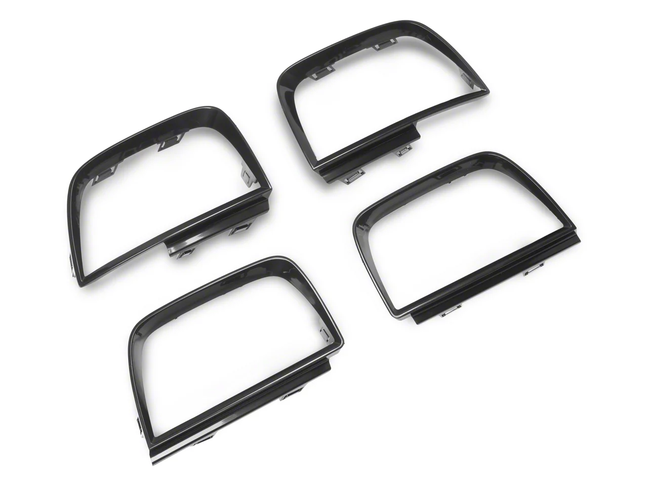 SpeedForm Camaro Tail Light Bezels; Gloss Black CC20830 (10-13 Camaro ...