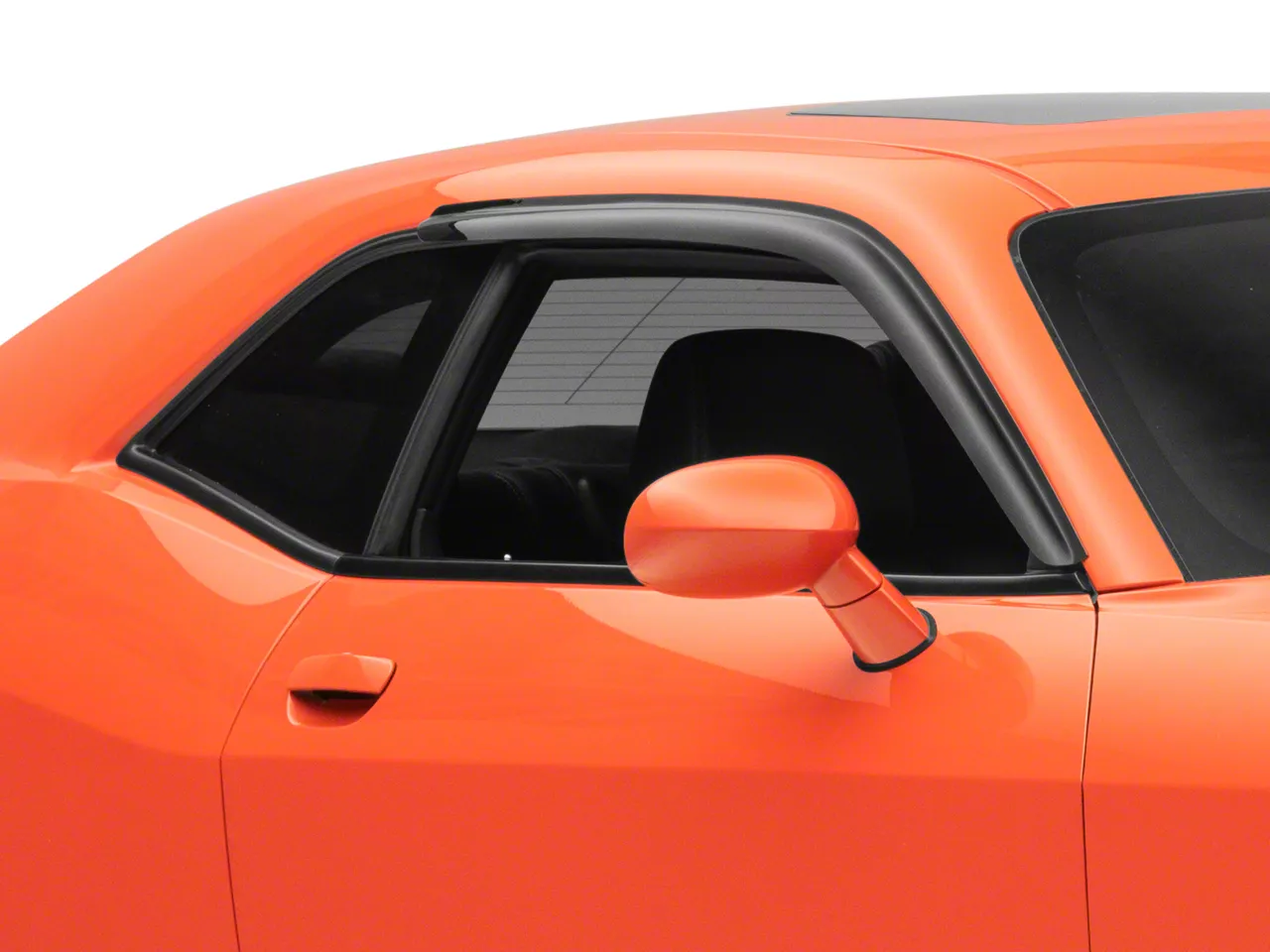 Dodge challenger store window deflectors