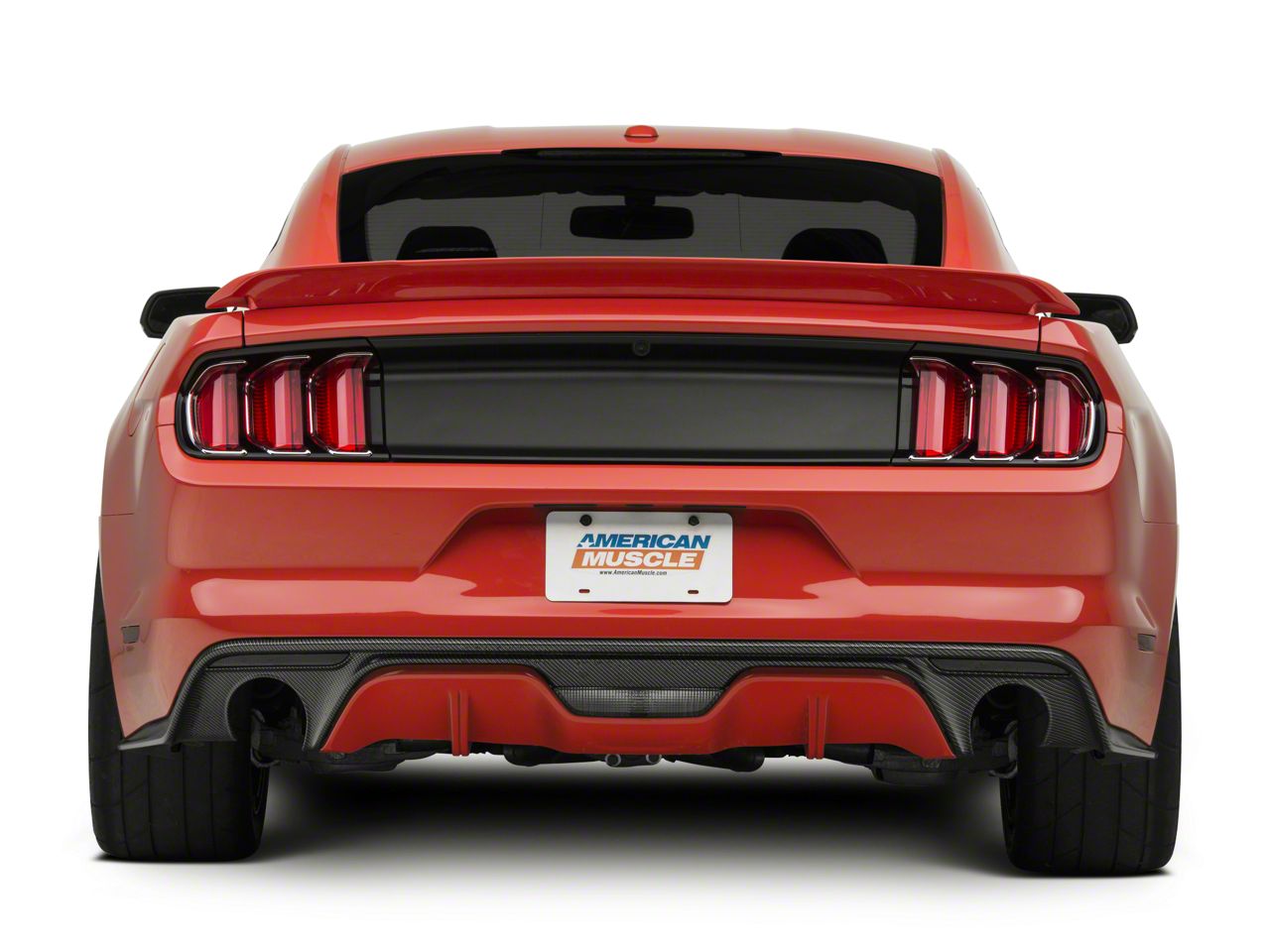 SpeedForm Mustang GT350 Style Track Pack Rear Spoiler; Pre-Painted ...