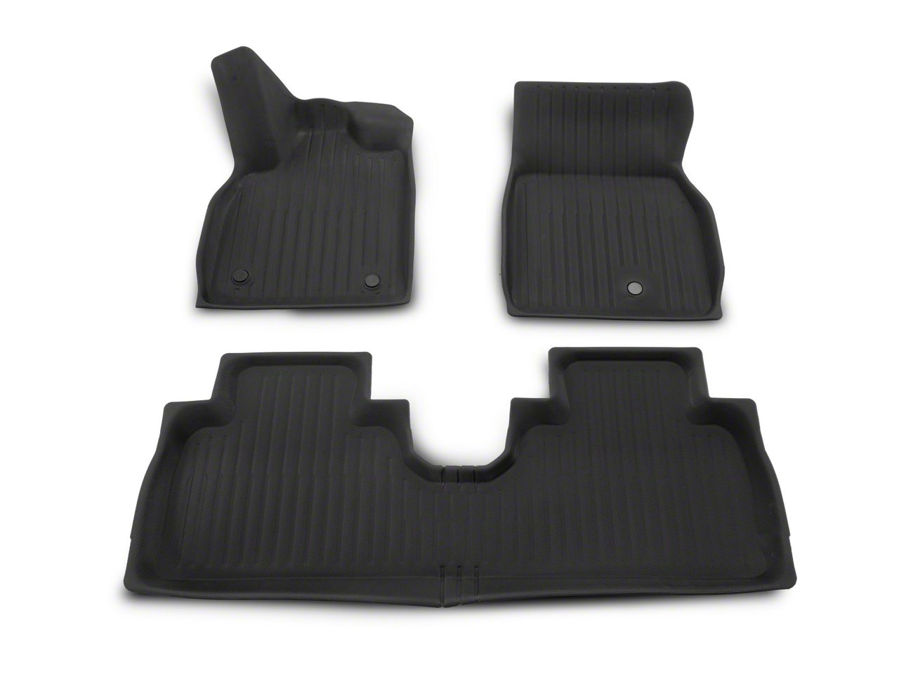 Speedform Mach E Molded Front And Rear Floor Liners Black Me