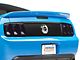 SpeedForm Decklid Blackout Decal; Matte Black (05-09 Mustang)