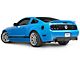 SpeedForm Decklid Blackout Decal; Matte Black (05-09 Mustang)