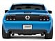 SpeedForm Decklid Blackout Decal; Matte Black (05-09 Mustang)