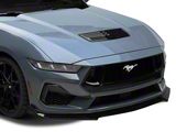 SpeedForm 3-Piece Chin Spoiler; Gloss Black (2024 Mustang GT, EcoBoost)