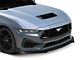 SpeedForm 3-Piece Chin Spoiler; Matte Black (2024 Mustang GT, EcoBoost)